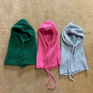 Knit Balaklava - 3 pack